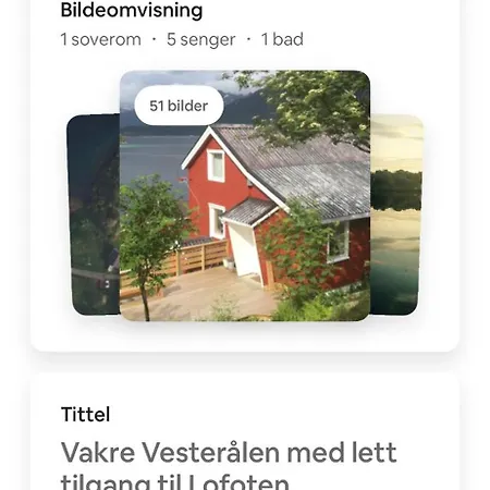 Hanoya- Vesteralen Holiday home *